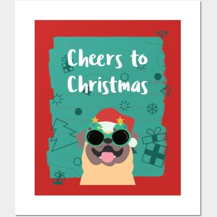 Cheers to Christmas Posters and Art